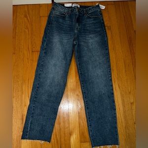 straight leg jeans